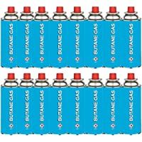 HEIMWERT Cartuchos de gas p 16 cartuchos de gas de 227 g)